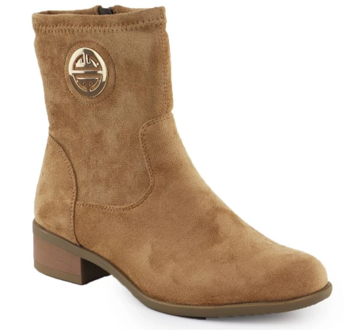 Semišové boty Jezzi W 198-28 JEZ432C