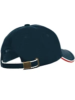 Atlantis Headwear Pilot Piping Sandwich 6 panelová broušená sandwich kšiltovka 33.0502 navy/white Atlantis Headwear Pilot Piping Sandwich 6 panelová broušená sandwich kšiltovka 33.0502 navy/white
