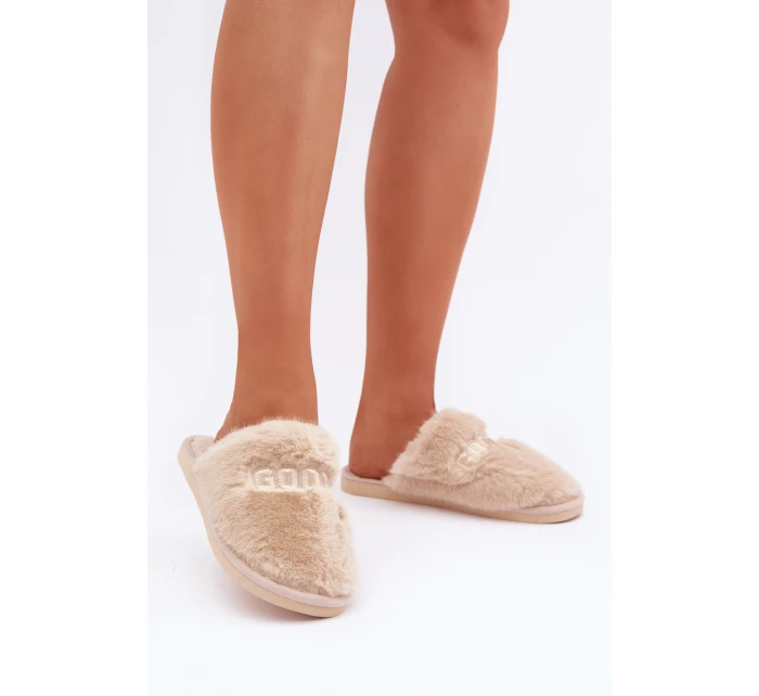 Dámské Pantofle S Medvídkem A Béžové model 21681739 - Boto Dámské Pantofle S Medvídkem A Béžové model 21681739 - Boto