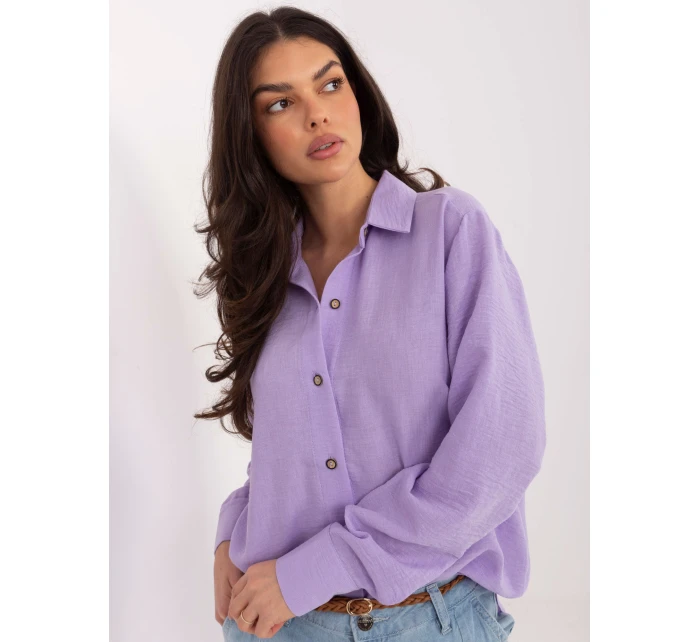Koszula LK KS model 21858949 jasny fioletowy - FPrice