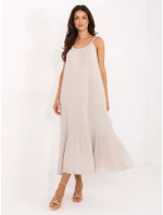 Sukienka TW SK BI 12 model 21204764 jasny beżowy - FPrice