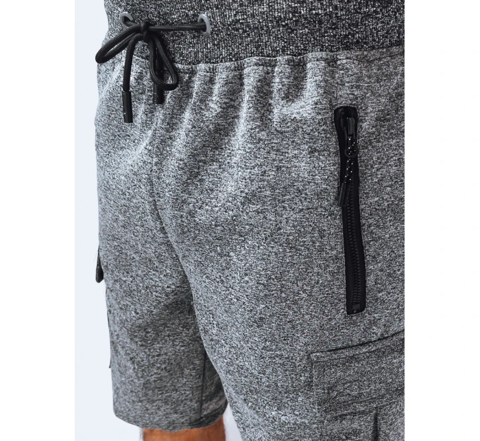 Pánské tmavě šedé tepláky Dstreet SX2230