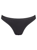 Dámská tanga ZERO Feel Air String - BLACK - černé 0004 - SLOGGI