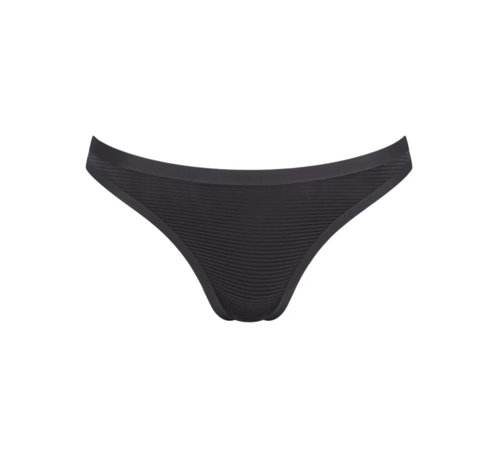 Dámská tanga ZERO Feel Air String - BLACK - černé 0004 - SLOGGI