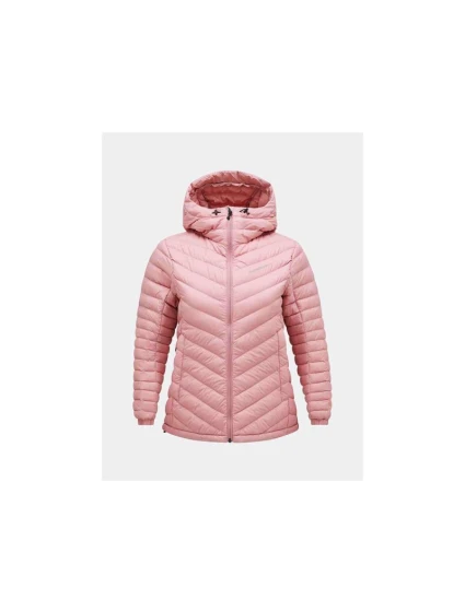 Peak Performance W Frost Down Hood Jacket růžová