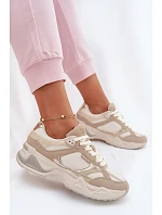 Dámské tenisky na platformě Béžové model 22074783 - GAP Dámské tenisky na platformě Béžové model 22074783 - GAP