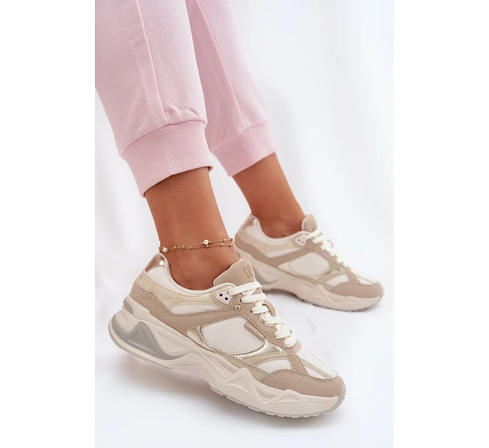 Dámské tenisky na platformě Béžové model 22074783 - GAP Dámské tenisky na platformě Béžové model 22074783 - GAP