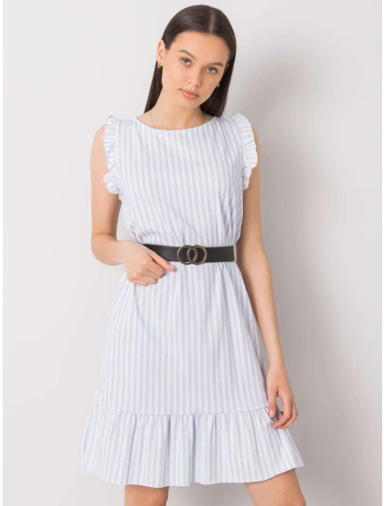 Šaty DHJ SK 11595 1.19P světle modré