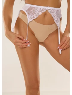 Podvazkový pás 136 Bílá - De Lafense