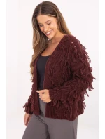 Svetr na zapínání model 217061 Rue Paris Svetr na zapínání model 217061 Rue Paris