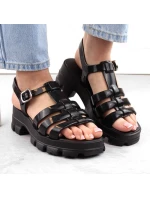 Gumové sandály s W model 20183821 - Zaxy