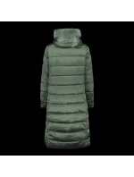 Dámská zimní bunda s kapucí  kabát dlouhý zelený model 21350585 - CMP