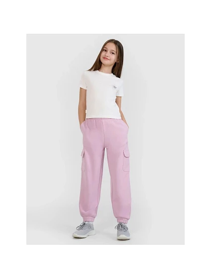 Dívčí tepláky model 22078759 - 4F Dívčí tepláky model 22078759 - 4F