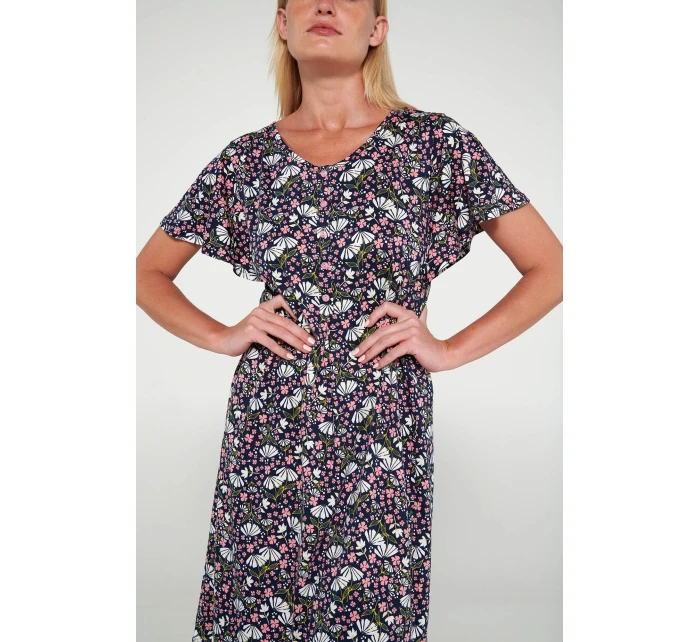 Noční košile s knoflíkovou légou model 19696393 - Vamp