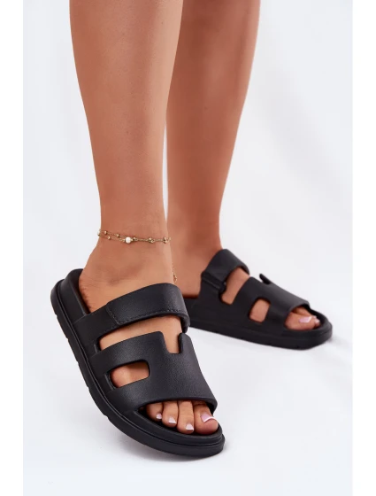 Dámské Pěnové Pantofle Černé Dimelle Dámské Pěnové Pantofle Černé Dimelle