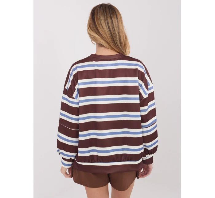 Mikina IT BL 9780 1.48 tmavě hnědá