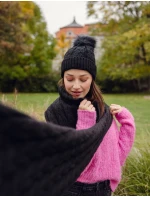 Dámský set šály a čepice Vuch Sheron Set Black