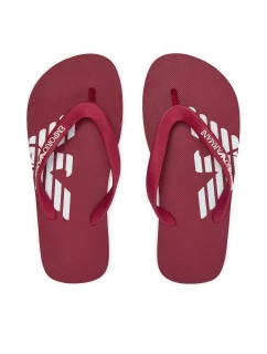 Dámské žabky XVQS08 XN746 T627 vínové - Emporio Armani