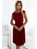 LILA sukienka z krótkim i  model 20596593 - numoco