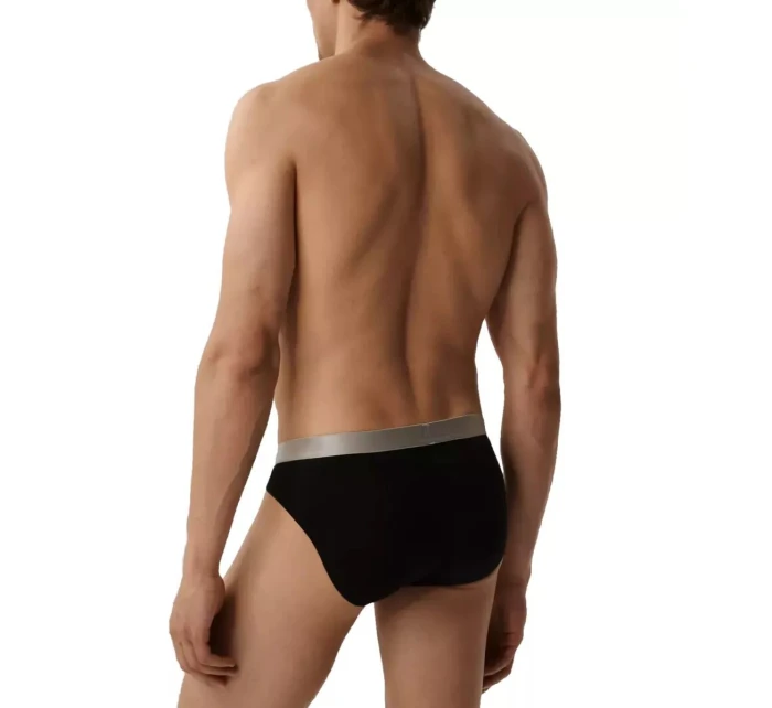 Pánské slipy 2 pack 013 black - Atlantic