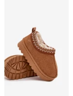 Dětské sněhule s výšivkou Camel model 21711227 - Boto