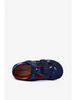Dětské pantofle Milami pro chlapce tmavě modré Reathiana Dětské pantofle Milami pro chlapce tmavě modré Reathiana