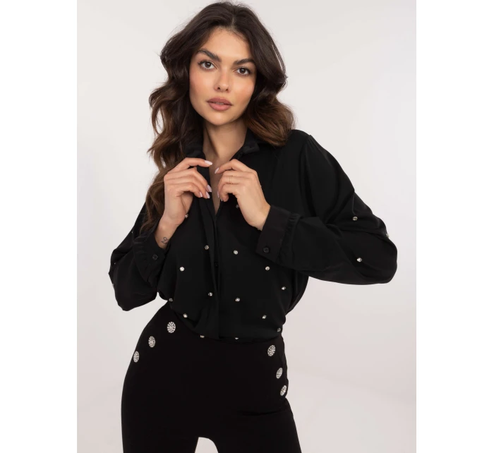 Košile DHJ KS 18397.47P černá