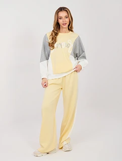 IT DR 22210.87 tepláky světle žluté