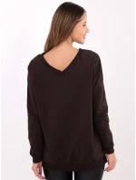 Mikina RV BL 5850.11X tmavě hnědá Mikina RV BL 5850.11X tmavě hnědá