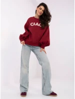 Bluza RV BL model 21766195 bordowy - FPrice