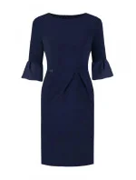 Dámské šaty Jasmine 108535 tmavě modrá - Jersa