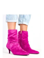 Boty na podpatku model 217900 Solea Boty na podpatku model 217900 Solea