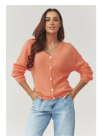 Svetr na zapínání  model 223256 Makadamia