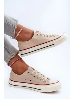 Nízké dámské tenisky Big Star NN274272 béžové