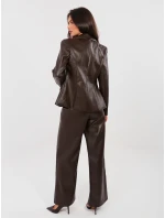 IT kalhoty SP FL10013.87 tmavě hnědé