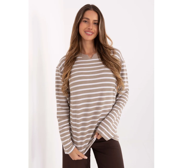 Bluzka RV BZ model 21717647 beżowy - FPrice Bluzka RV BZ model 21717647 beżowy - FPrice