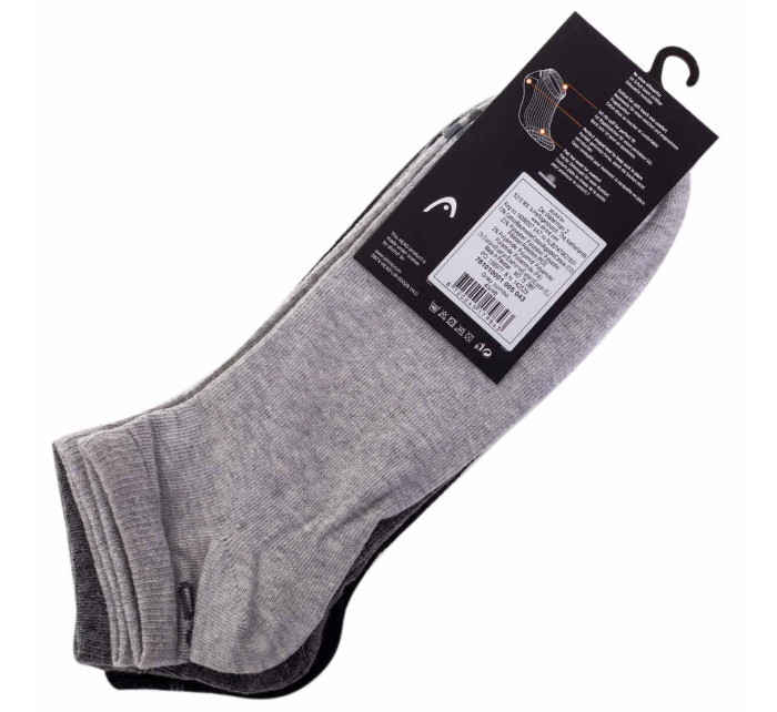 Ponožky HEAD 761010001 Grey/Ash/Graphite