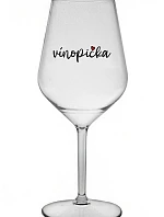 VÍNOPIČKA - čirá nerozbitná sklenice na víno 470 ml