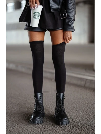 HLADKÉ BAVLNĚNÉ PONOŽKY 0293.001