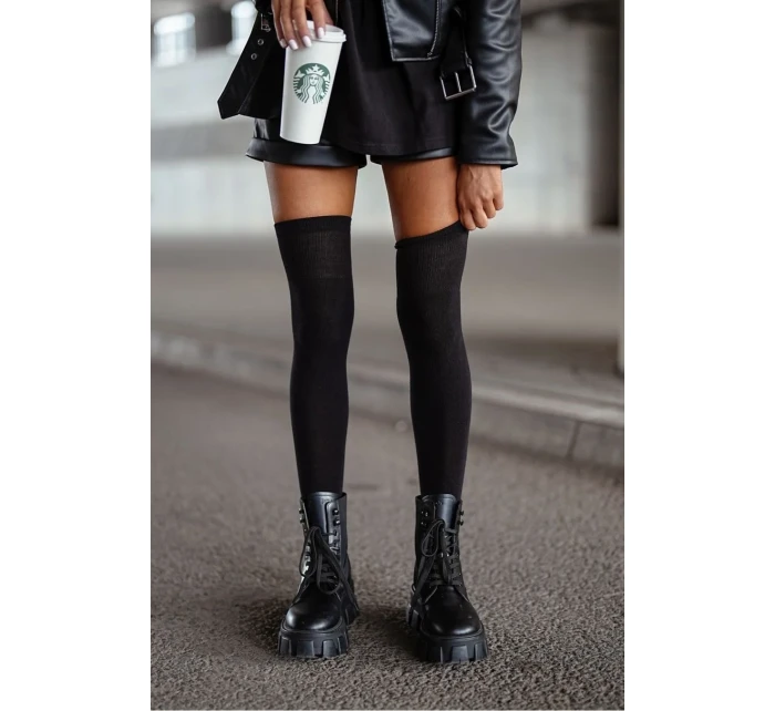 HLADKÉ BAVLNĚNÉ PONOŽKY 0293.001