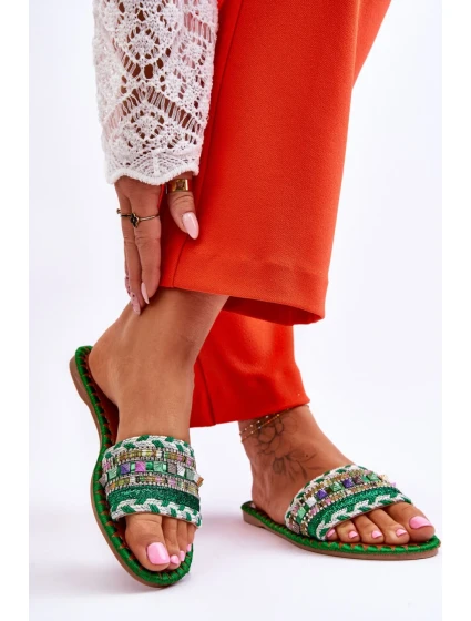 Pantofle model 178444 Step in style Pantofle model 178444 Step in style