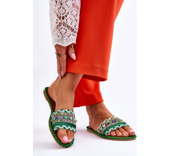 Pantofle model 178444 Step in style Pantofle model 178444 Step in style