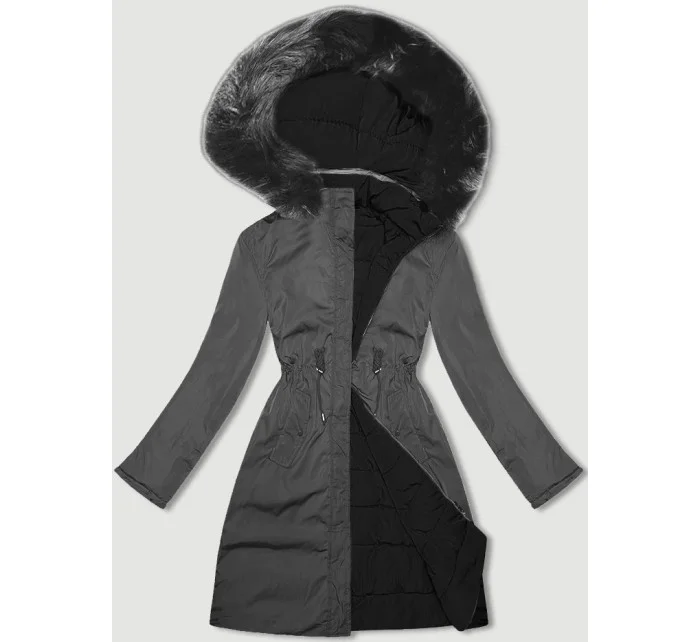 oboustranná dámská bunda pro přechodné období model 21247034 - J.STYLE oboustranná dámská bunda pro přechodné období model 21247034 - J.STYLE