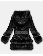 kurtka damska z z czarna model 21735067 - J.STYLE kurtka damska z z czarna model 21735067 - J.STYLE