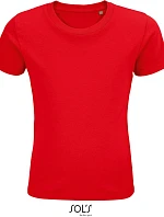 SOL'S Pioneer Kids Dětské tričko z bio bavlny 25.3578 red