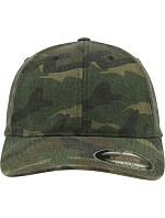 Flexfit 6977CA 6 panelová kšiltovka "Camo" 55.6977 green camo