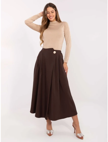 Spódnica IT SD model 21441254 ciemny brązowy - FPrice