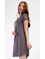 Dámská noční košile s krátkým rukávem Samanta Dámská noční košile s krátkým rukávem Samanta