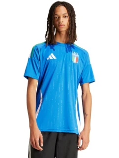 Pánské tričko adidas Italy 24 Home modré IN0657 pánské