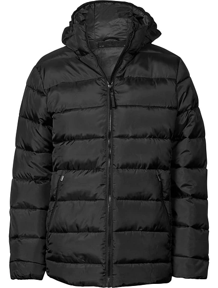 Tee Jays TJ 9647 Lehká dámská prošívaná bunda s kapucí 18.9647 black Tee Jays TJ 9647 Lehká dámská prošívaná bunda s kapucí 18.9647 black
